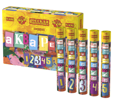 Акварель Фонтан пиротехнический купить в Сунже Алания | sunzhaalaniya.salutsklad.ru