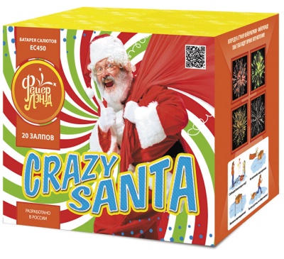 CRAZY SANTA Фейерверк купить в Сунже Алания | sunzhaalaniya.salutsklad.ru