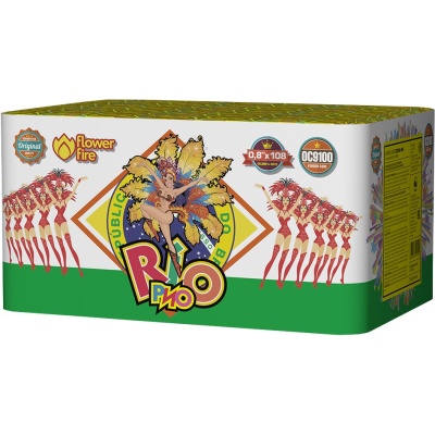 Рио S Батарея салютов купить в Сунже Алания | sunzhaalaniya.salutsklad.ru