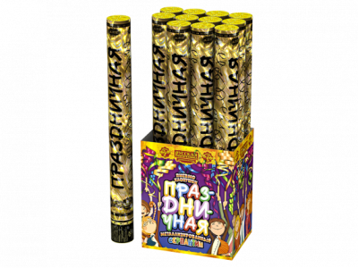 Праздничная 50 Пневматическая хлопушка купить в Сунже Алания | sunzhaalaniya.salutsklad.ru