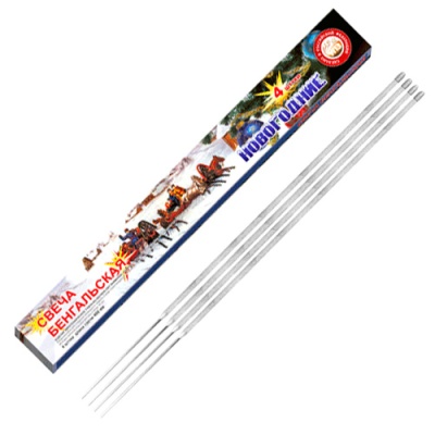 Новогодние 400-4 мм. Бенгальские огни купить в Сунже Алания | sunzhaalaniya.salutsklad.ru